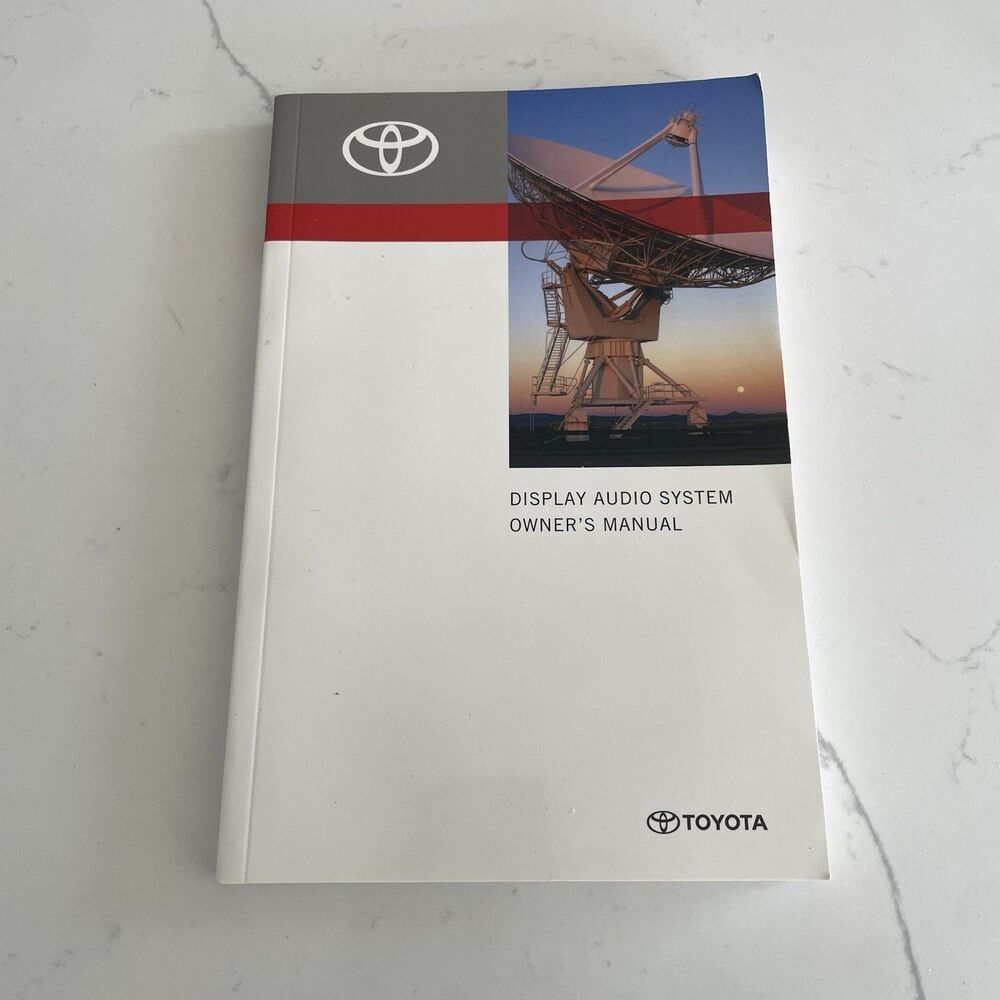 2012 Toyota RAV4 Display Audio System Owners Manual Book DISPLAY AUDIO SYSTEM